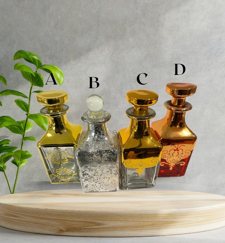 PERFUME BOTTLES FOR BODY OILS